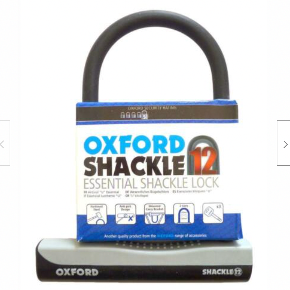 Oxford sales motorbike lock