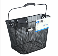 Load image into Gallery viewer, Oxford Wire Front Basket Quick Release - Black (Oxford Bracket Included)
